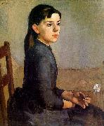 Ferdinand Hodler Portrait of Louise-Delphine Duchosal oil painting artist